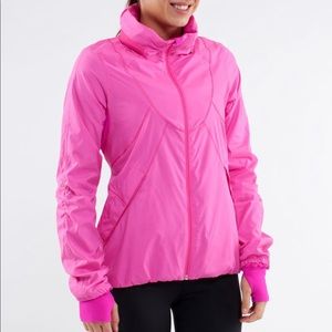 Paris Pink Run Hustle Jacket Lululemon